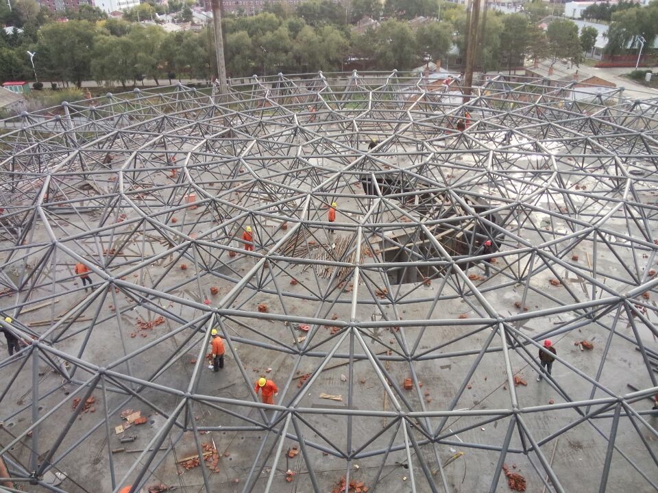 延安全民健身中心网架